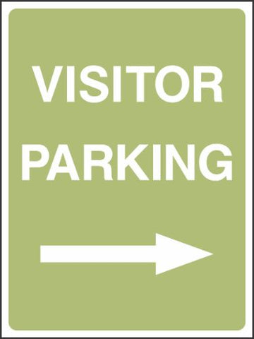 Visitor Parking Right Sign Visitor Parking Right Sign