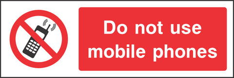 Do not use mobile phones Sign Do not use mobile phones Sign