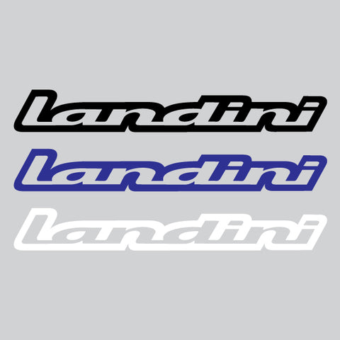 Landini Windscreen Decal Sunvisor Sticker