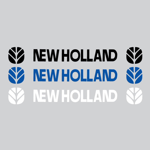 New Holland Windscreen Decal Sunvisor Sticker