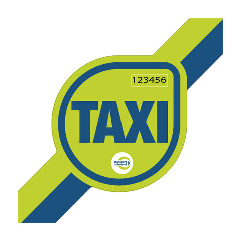 Taxi Door Stickers