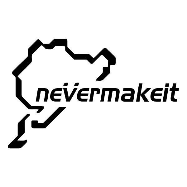 Nevermakeit Sticker