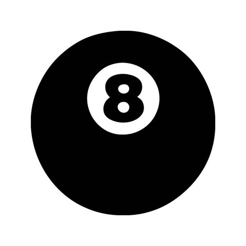 8 Ball Sticker