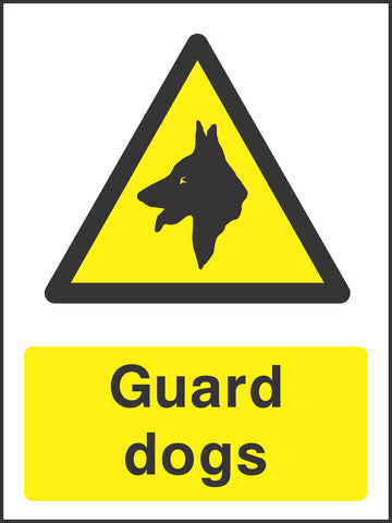 Guard Dogs Sign