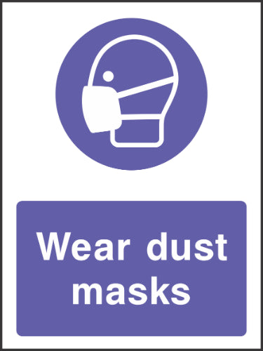Wear dust mask Sign