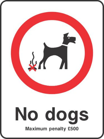 No Dogs Sign C