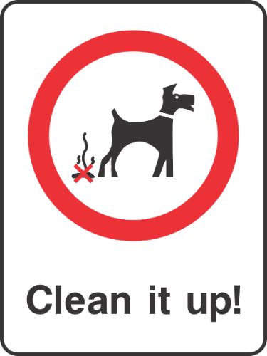 Clean it up Sign A