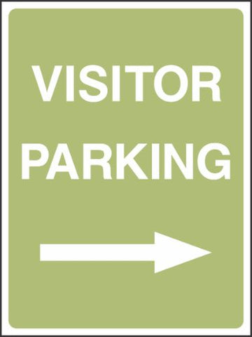 Visitor Parking Right Sign