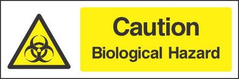 Caution Biological Hazard Sign