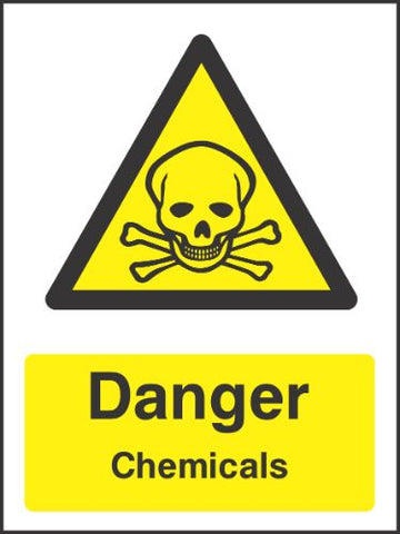 Danger chemicals Sign