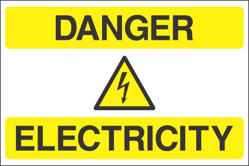 Danger electricity Sign