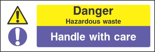 Danger Hazardous waste Sign