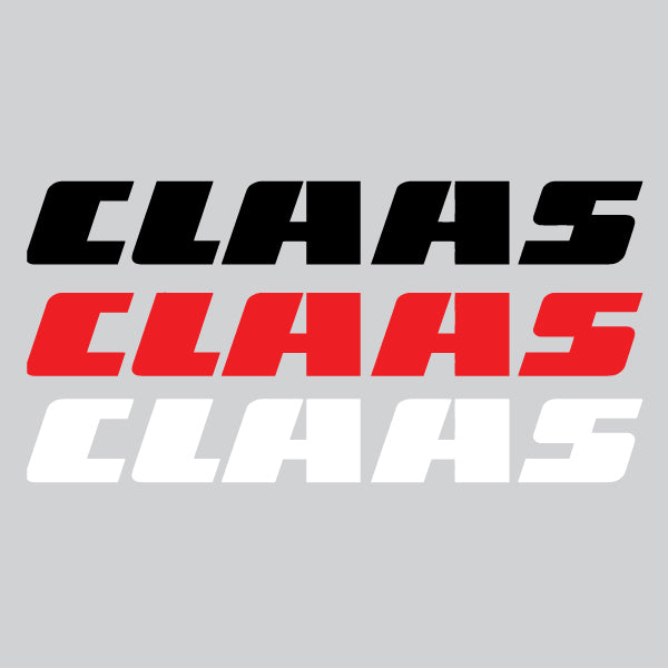 CLAAS Windscreen Decal Sunvisor Sticker