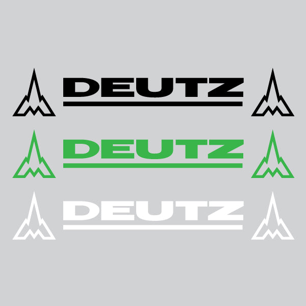 Deutz Windscreen Decal Sunvisor Sticker