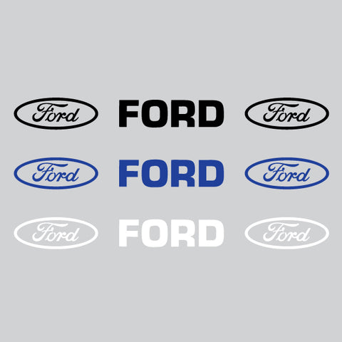 Ford Windscreen Decal Sunvisor Sticker