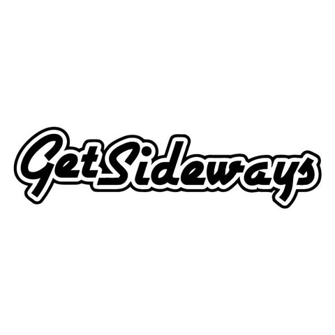 Get Sideways Sticker
