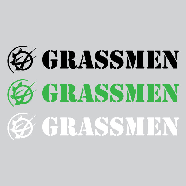 Grassmen Windscreen Decal Sunvisor Sticker