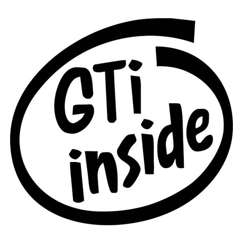 GTI Inside Sticker