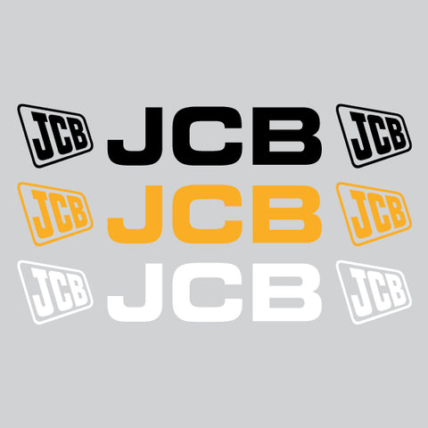 JCB Windscreen Decal Sunvisor Sticker