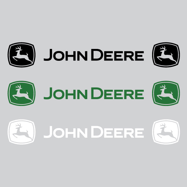 John Deere Windscreen Decal Sunvisor Sticker