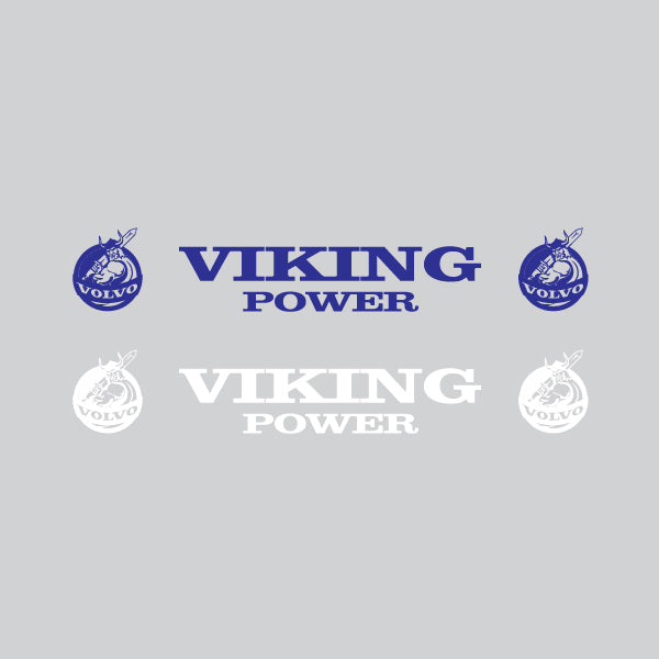 Volvo Viking Power Windscreen Decal Sunvisor Sticker